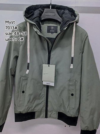 Куртка Lina 7013-6 grey - делук