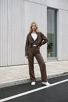 Рубашка Kosta 1108 brown - делук