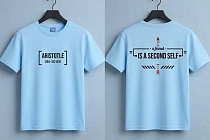 Футболка Dino DN242 l.blue - делук