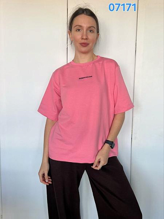 Футболка Fsn 07171 pink - делук