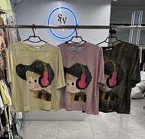 Футболка Dgmd 1230-1 mix - делук