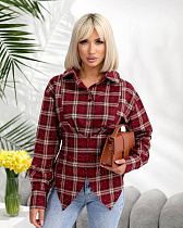 Рубашка Lelis 1124 red - делук