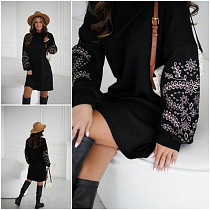 Платье Alisa Brand 7560 black - делук