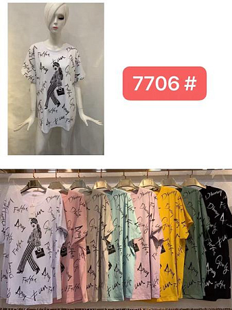 Футболка Estima 7706 mix - делук