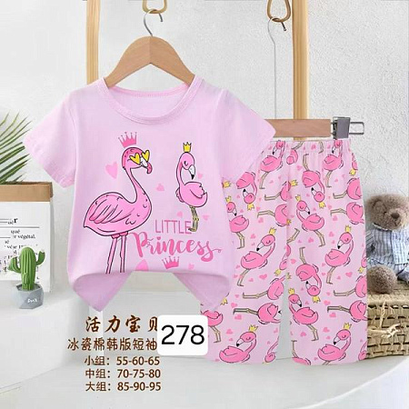 Пижама Фунтик 278-1 pink - делук