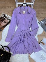 Платье Arina 1591 lilac - делук