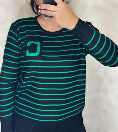 Свитер Shipi 24032 black-green - делук