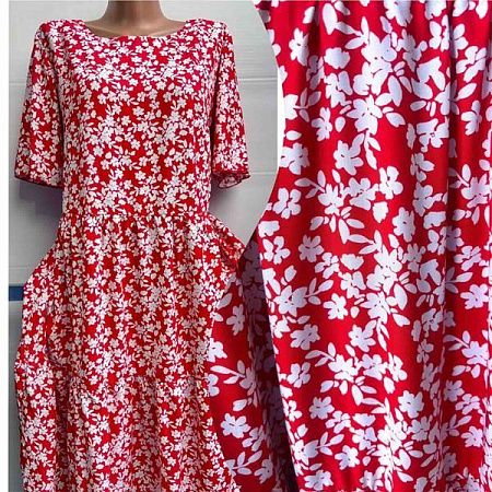 Платье Potok 773 red-white - делук