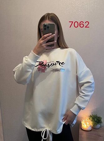 Свитер Fsn 7062 white - делук