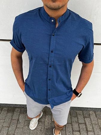 Рубашка Nik 55985 blue - делук