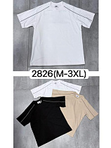 Футболка Ale-Ate 2826 beige - делук