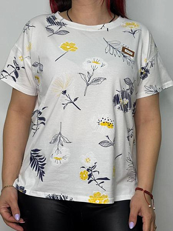 Футболка Kosta KS161 white - делук