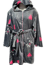 Халат Homewear H128 grey - делук