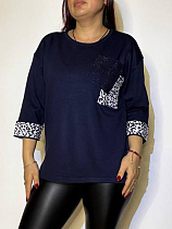 Туника Kosta 3311 navy - делук