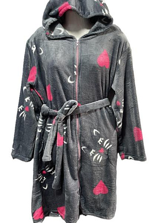 Халат Homewear H128 grey - делук