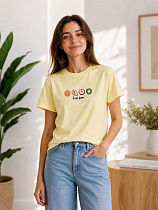 Футболка New Season F020 yellow - делук