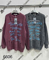 Свитер Met&March 6606 wine - делук