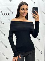 Свитер Met&March 8066 black - делук