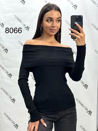 Свитер Met&March 8066 black - делук