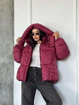 Пуховик Trend 2538 wine - делук