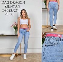 Джинсы Zijinyan D8025 l.blue - делук