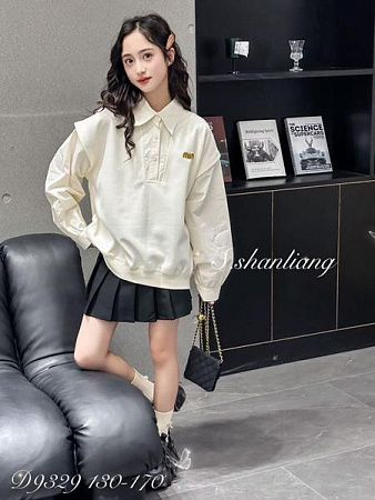 Рубашка Meloria 9329 beige - делук