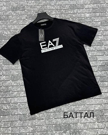 Футболка F.T.H F1479 black - делук