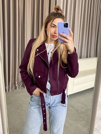 Куртка No Brand 413 purple - делук