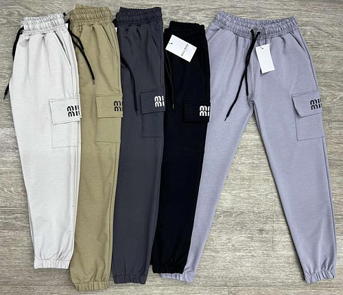 Штаны Спорт Mmz 294-2 grey - делук