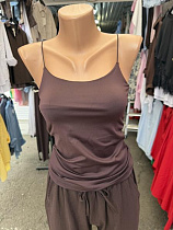 Майка New Season M006 brown - делук