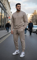 Костюм Спорт Delviago DL663 beige - делук