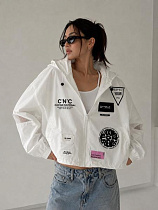 Ветровка New Season LV005 white - делук
