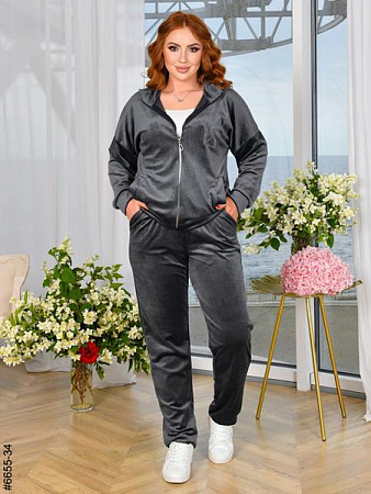 Костюм Спорт Odesaopt 6655-34 grey - делук