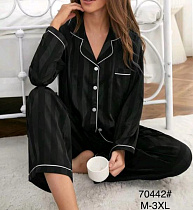 Пижама Romeo Life 70442 black - делук