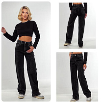 Джинсы Lady N 202 black - делук