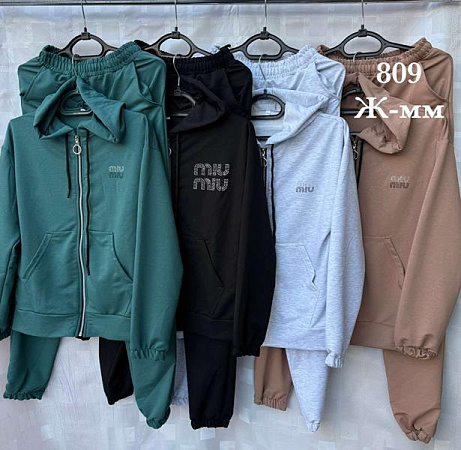 Костюм Спорт Shon ЖMM1 green (48-52) - делук