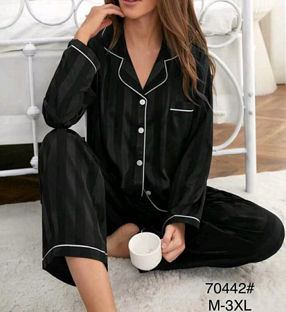 Пижама Romeo Life 70442 black - делук