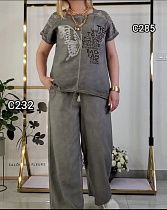 Штаны Yafeier C232 grey - делук