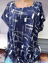 Футболка Galina 541-3 navy - делук