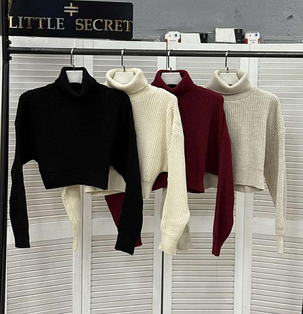 Свитер Little Secret 4625 black - делук