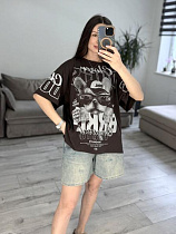 Футболка S.Style 55-5 brown - делук