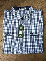 Рубашка Nik A55 white-navy - делук