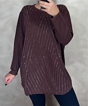 Свитер Dgmd 25201 brown - делук