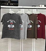 Футболка Little Secret TR0090 brown - делук