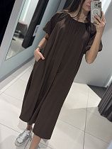 Платье Comod 9719 brown - делук