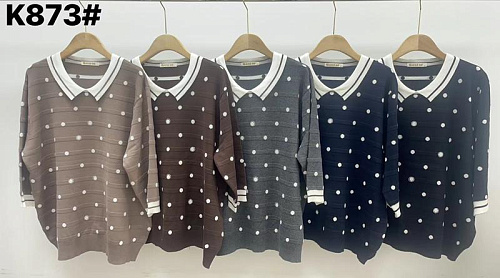 Свитер Anne-Kiss Me K873 mix - делук