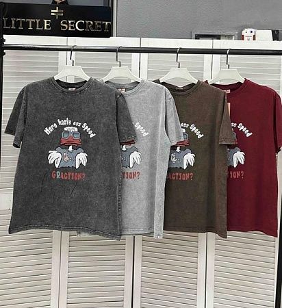 Футболка Little Secret TR0090 brown - делук