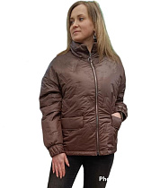 Куртка Liart 838-1 brown Куртка Liart 838-1 brown - делук