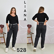 Джинсы Liana Denim 528 black - делук