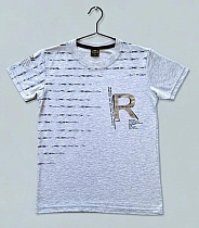 Футболка Dino DN81 l.grey - делук